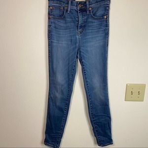 Madewell 10” High Rise Skinny Jeans